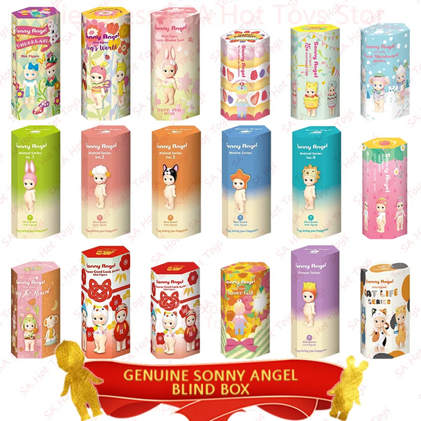 Sonny Angel Blind Box Genuine Cartoon Doll Screen Decoration Christmas Birthday Gift Mysterious Surprise Cute collectibles