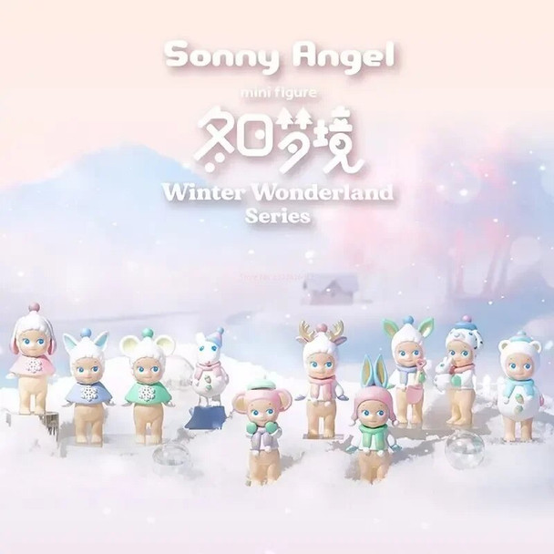 Sonny Angel Winter Wonderland Christmas Mystery Surprise Series Blind Box Tide Play Doll Cute Children's Toy Christmas Gift