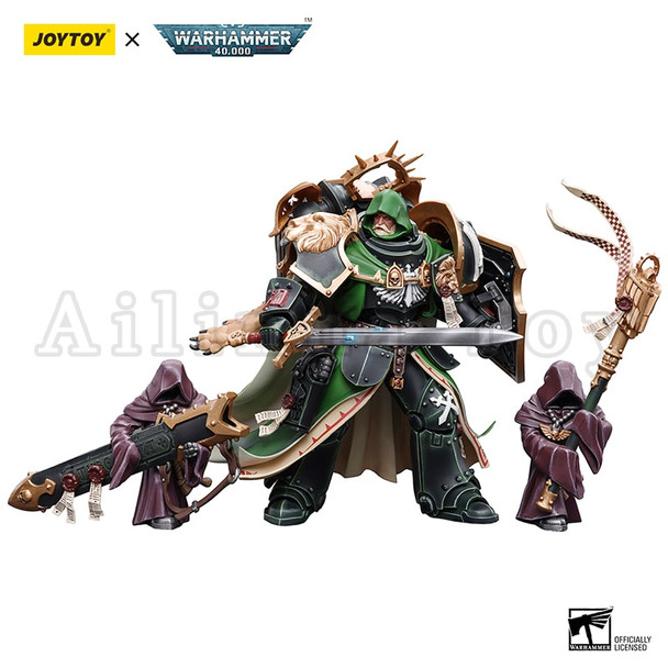 JOYTOY 1/18 Action Figure 40K Dark Angels Primarch Lion El'Jonson Anime Model Toy Free Shipping