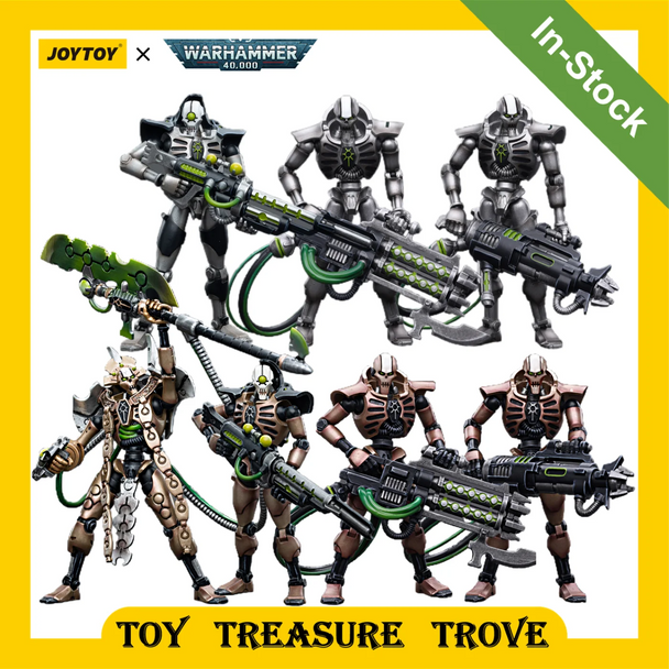 JOYTOY Warhammer 40k 1/18 Action Figures Necrons Szarekhan Sautekh Dynasty Deathmark Anime Military Model Toy Gift House Décor