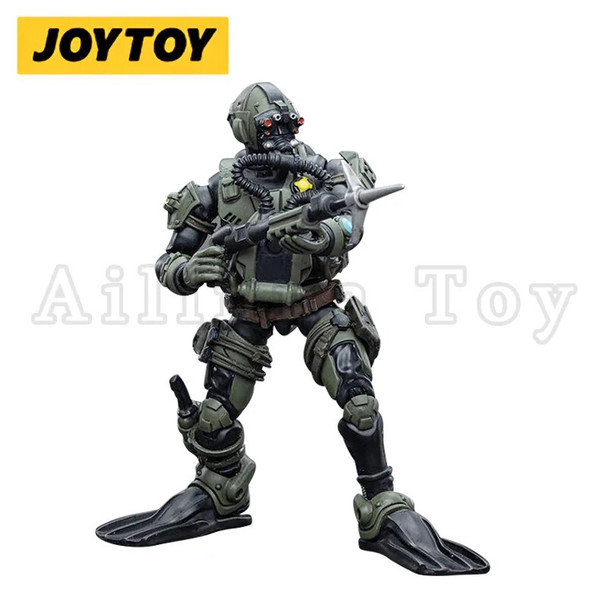 JOYTOY 1/18 Action Figure Marine Corp Frogmen Anime Collection Model Free Shipping