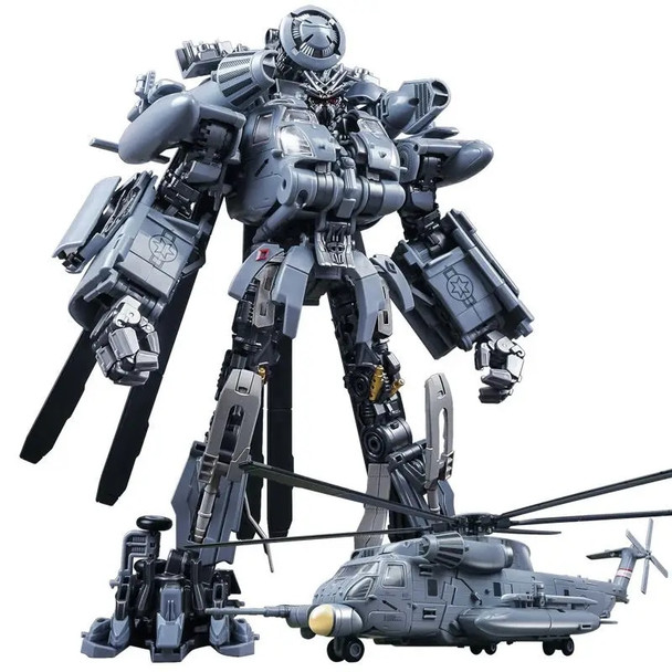 Transformation Vertigo Helicopter Blackout WJ M05 Oversized KO SS08 Hide Shadow Alloy Action Figure Robot Model Toys Kids Gifts