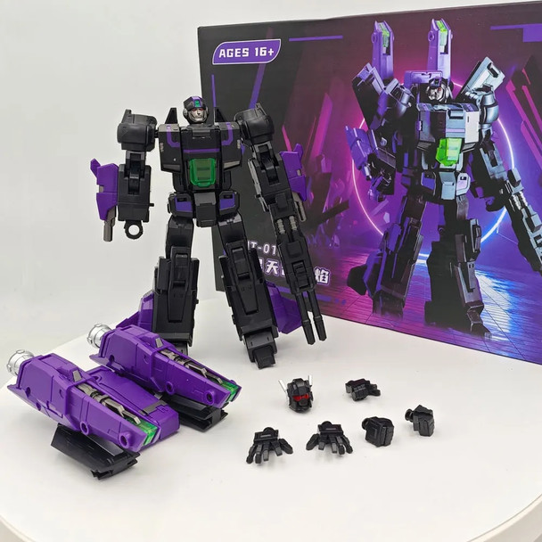 Transformation TNT-01B TNT01B Black Jetfire Skyfire Spacecraft Space Guardian Model Action Figure Robot Toys