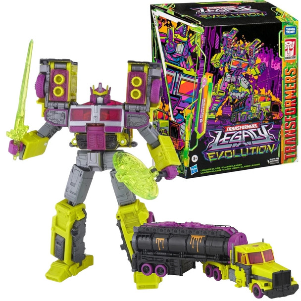 Transformers Legacy Evolution G2 Universe Leader Toxitron Action Figure Toy Gift Collection