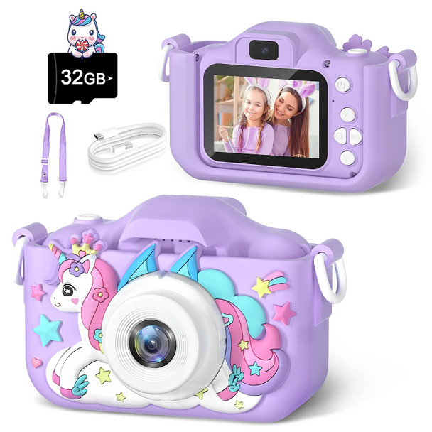 Mini Camera Kids Camera Toys For Boys/Girls, Kids Digital Camera For Toddler Video With 32G SD Card for Christmas Birthday Gifts Mini Camera Kids Camera Toys For Boys/Girls, Kids Digital Camera For Toddler Video With 32G SD Card for Christmas Birthday Gifts