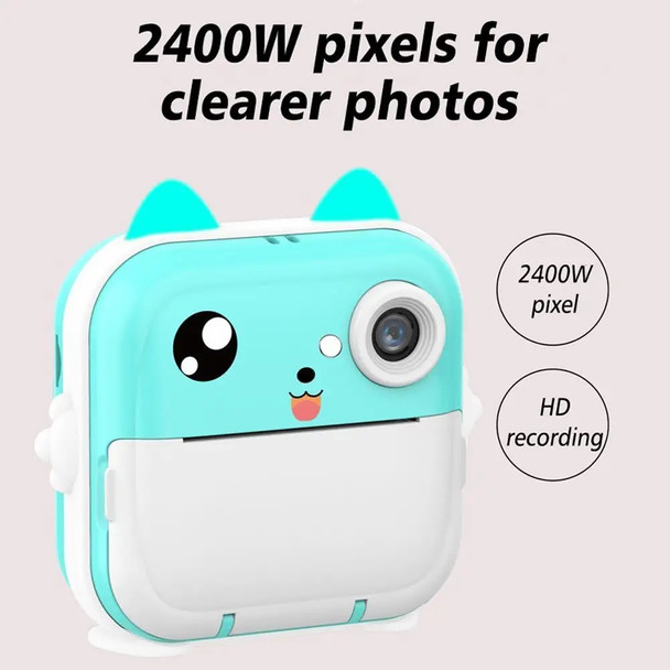 Children Instant Print Camera Kids Digital Photo Video Camera with Thermal Printer Child Camera Birthday Gift Toy for Boy Girl