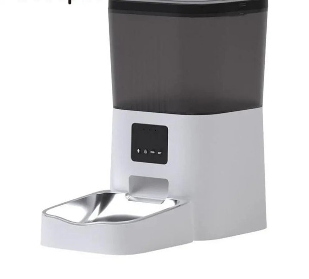 Frosted Intelligent Feeder Machine Can Be Timed Quantitative Suitable For Dogs And Cats