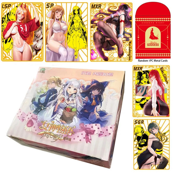 New Goddess Story Ns12 SER Rare Card Booster Box Collection Girl Party Swimsuit Bikini Anime Tcg Game Christmas Children's Toy