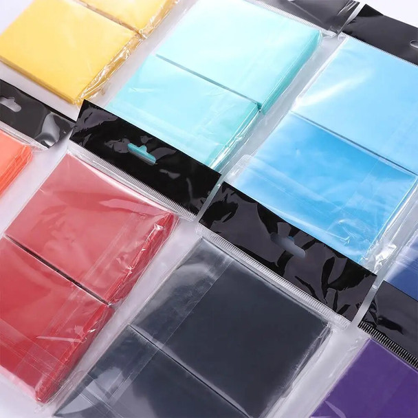 Matte Trading Card Sleeve Game Collection Cards Sleeve Penny Color 100PCS Yugioh Card Holder 66x91mm Toy Gift