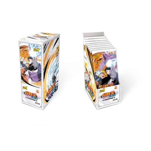 Wholesales Naruto Collection Cards Box Full Set 18 pack 90cards Booster Box Kayou Anime Playing Cards Game Cartas Gift