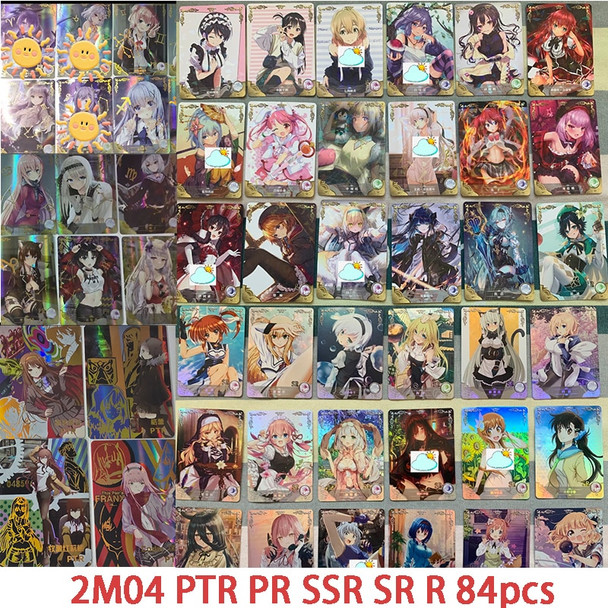 Anime Goddess Story SSR SER SCR PR MR series collection card Kamado Nezuko Okita Souji Entertainment toys Board game card