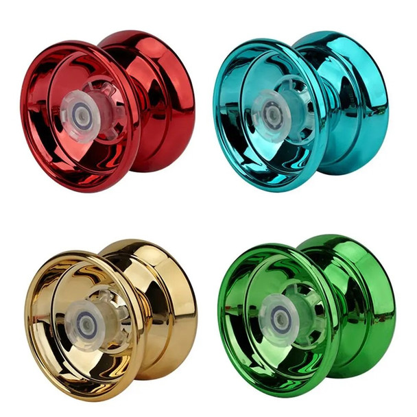 Yo Yo Accessories For Kids Beginners High Speed Interesting Toy Luminous Yoyo Metal Yoyo Competition Yo-Yo Aluminum Yoyo