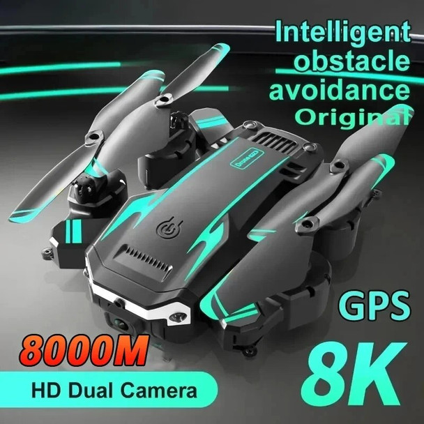 For Xiaomi G6 Pro Drone 8K 5G GPS Professional Aerial Photography Qual-Camera Omnidirectional Obstacle Avoidance Quadrotor Toy