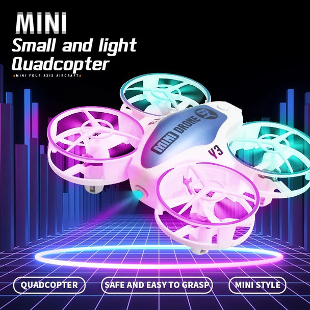 Y3 Mini Ufo Toys Quadcopter with Lights Rc Drone Plane Remote Control Helicopter Aircraft Dron Drones Children's Toys for Boys