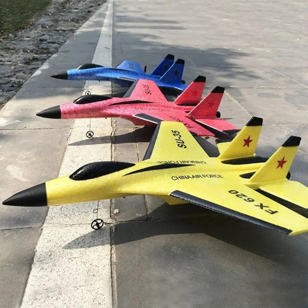 FX620 RC Plane Drone SU35 2.4G Fixed Wing Fighter Electric Toys Airplane Glider EPP Foam Toys Kids Boys Gift