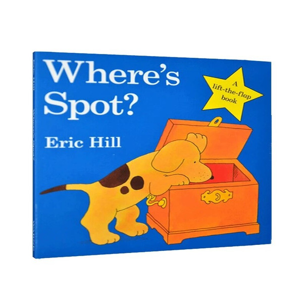 Where Is Spot? by Eric Hill children Picture story Books kids Learning bedtime Story Book Reading Enlightenment Educational Gift