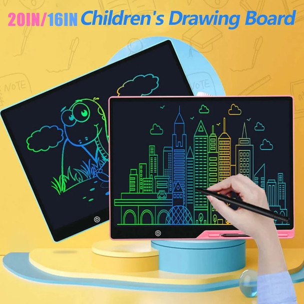 16/20inch LCD Writing Board,Art Writing Painting Children Tools, Educational Toys for 3-14 Year Old Girls Boys Baby Kids Toys