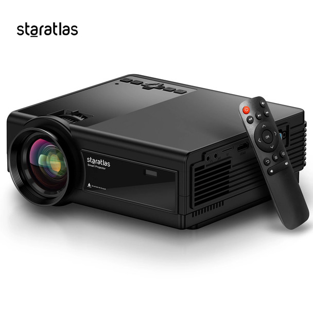 Projector With WiFi And BT 5G Native 1080P Home Theater Video Portable Outdoor Projector Compatible With USB,VGA,HDMI,Phone