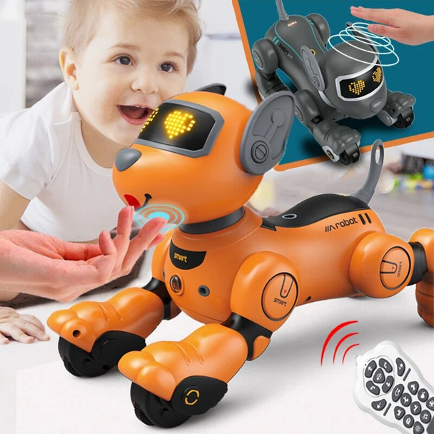 Simulation Touch Sensing Dance Music Remote Control Dog Robot Toys Kids Boys Girls Electric RC Animals Children Puzzle Smart Pet