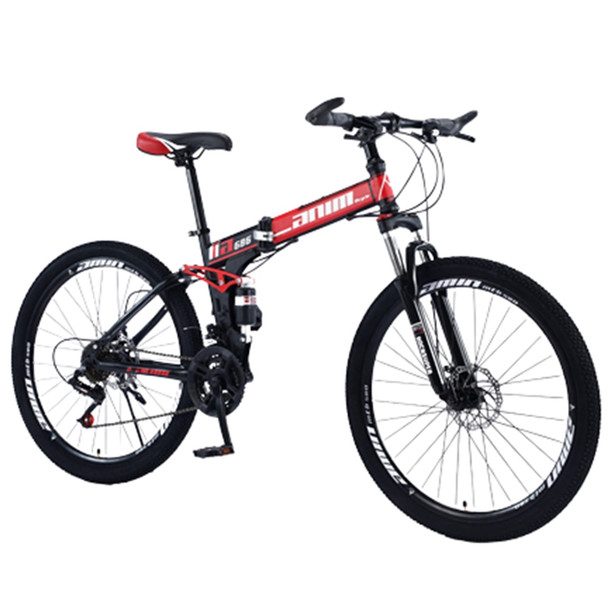 26 Inches Mountain Bike Double Shock Absorption Bicycle 21/24/27/30