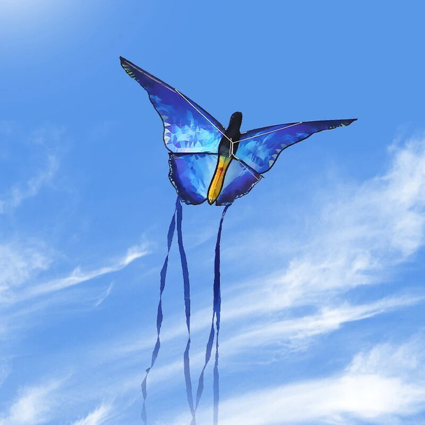 YongJian Crystal Butterfly Kite Beautiful Blue Kite Outdoor Fun Kite flying toys for children Outdoor sports toys