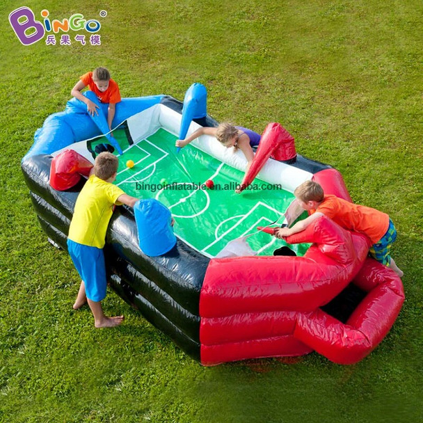 Personalized 2.5x1.5x1.3 Meters pvc Inflatable Table Football Games Toys Sports