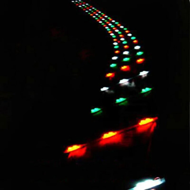 free shipping 15m 10m led kite tails led lamp battery kite windsocks kite string line windsurfing kite accessories equipment koi