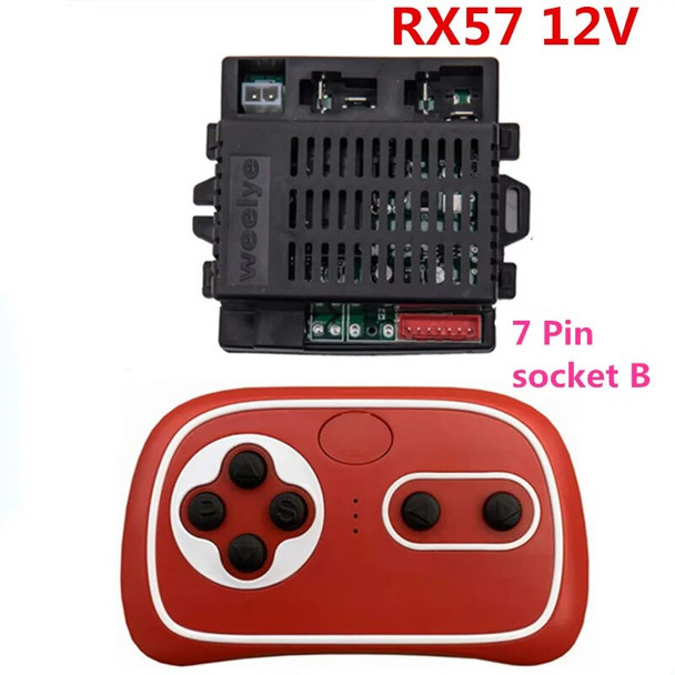 RX57 12V 2.4G Bluetooth Remote Receiver , Control Box Accessories for Children Electric Ride On Car Replacement Parts