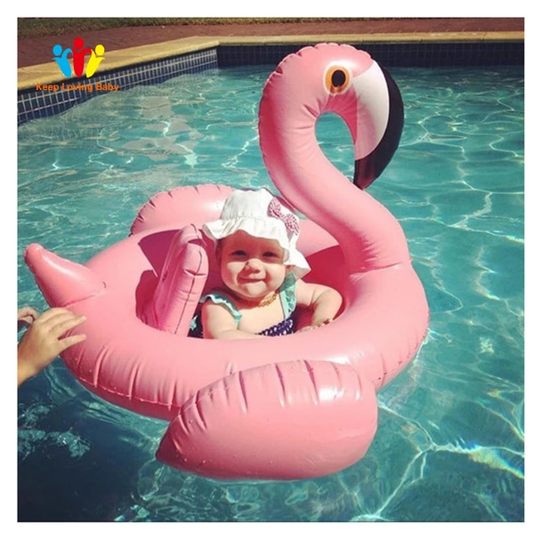 Inflatable Flamingo Swimming accessori Baby Summer Water Fun Pool Toy Kids Swimming in the pool Toys Kids Swimming Accessories