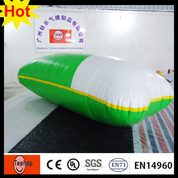 factory price China water blob with rental balloon pillow design for inflatable water games 5*2*1m 0.7mm PVC tarpaulin