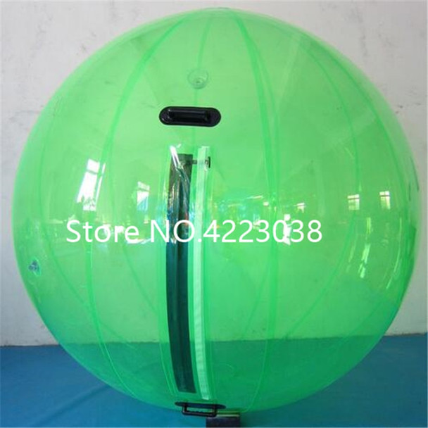 Free Shipping German Zipper 2m Inflatable Water Walking Ball Water Rolling Ball Water Balloon Zorb Ball Inflatable Human Hamster