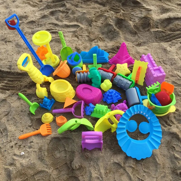 Summer New Kids Castle Beach Mould Set Beach Toy Sand Sandbeach Sand Playing Tool Spade Shovel Rake Bucket Outdoor Sport Gift