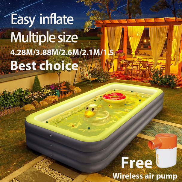4.28M Swimming Pool for Adult Big Swimming Pools for Family Adult Biggest Inflatable Pool 2024 New 4.28M Swimming Pool for Adult Big Swimming Pools for Family Adult Biggest Inflatable Pool 2024 New