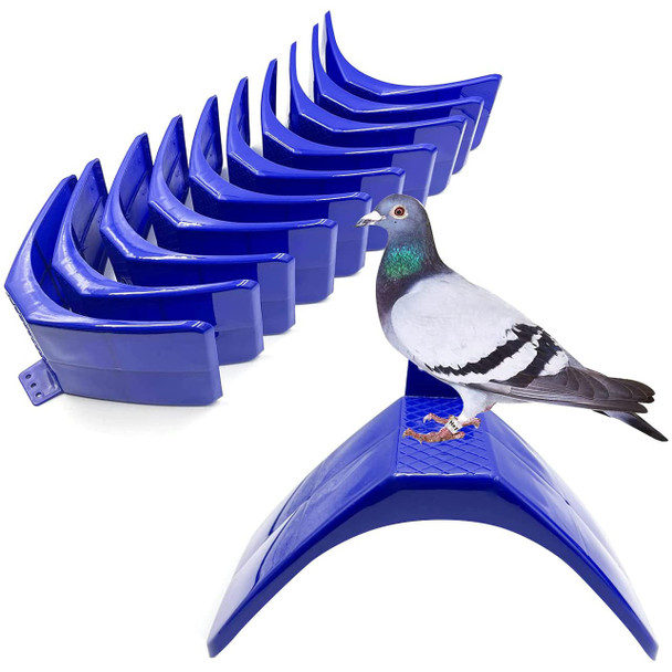 Dove Rest Stand 5/10Pcs Durable Plastic Pigeons Rest Stand Bird Perches Roost Bird Dwelling Stand Support Cage Accessories