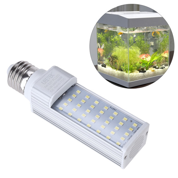 UEETEK Aquarium Lights 7W E27 LED Bright Light for Turtle Repitle Turtle Lizard Habitat Aquarium Lighting Lamp