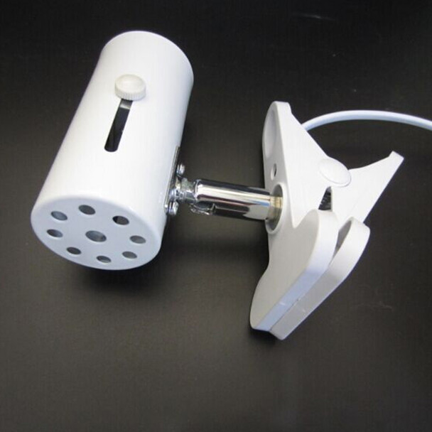 Habitat Bulb Clip Turtle Fixture Reptile UVA+UVB Base Heating Pet Fish Tank Lamp Holder With Switch Metal Light Clamp Stand