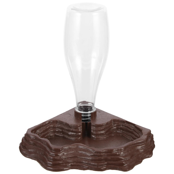 Feeder Lizard Gecko Reptile Terrarium Reptiles Reptile Water Dish Reptile Snake Water Bowl for Reptile Turtle Accessories
