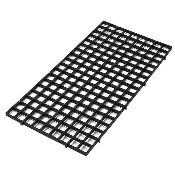 Durable Plastic Fish Grid Divider Tray Egg Crate Aquarium Tank Filter Bottom Isolate Pane Hot Sale Filters Accessories