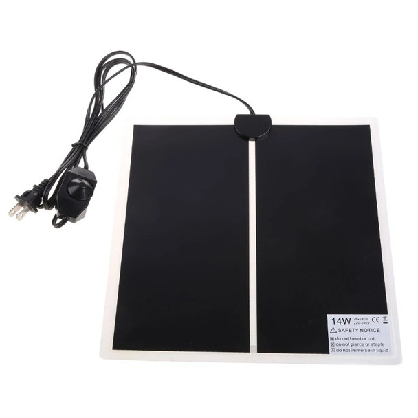 1PC 5/7/14/28/35W Adjustable Temperature Tool Reptile Heating Pet Warmer Bed Mat