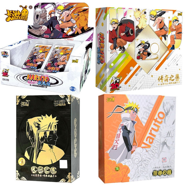 KAYOU Naruto New Year Gift Box 2023 Legendary Volume New Year Limited SE SV SP Card Uzumaki Naruto Boy Gift Peripheral Card