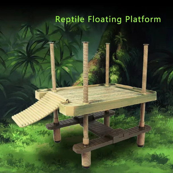 Turtle Basking Platform Aquarium Fish Tank Decor Aquatic Turtles Basking Platform Tortoise Habitat Accessories