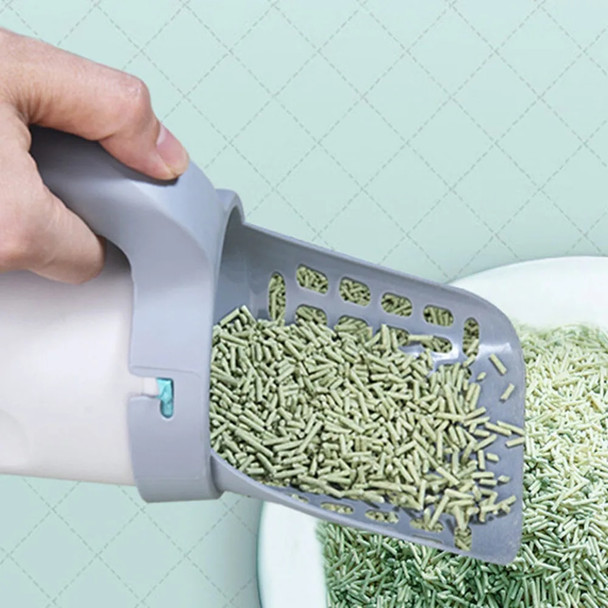2-in-1 Cat Litters Scoop Anti-slip Multipurpose Cat Feces Clean Tool For House