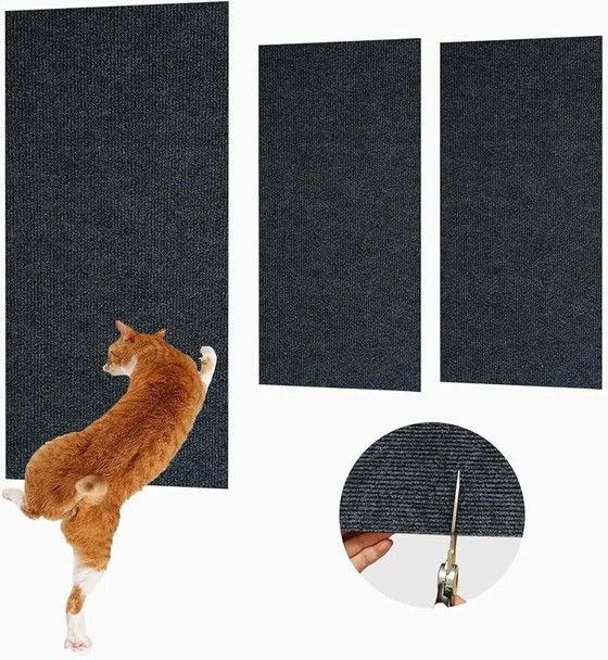 Versatile Self-Adhesive Replacement Easy Use for Cat Trees, Cat Wall Furniture, Scratching Posts, and Couch Protection