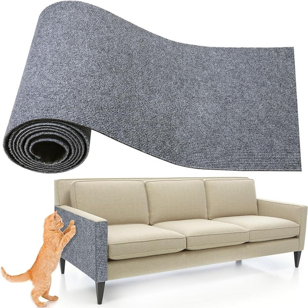 Clippable cat scraped carpet cover self-adhesive cat tree replacement parts cat scratch pad cat step sofa furniture DIY protecto
