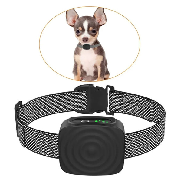 Pet Dog Anti Barking Device USB Ultrasonic Intelligent Electric Dogs Training Collar Dog Vibration Waterproof Collar Supplies