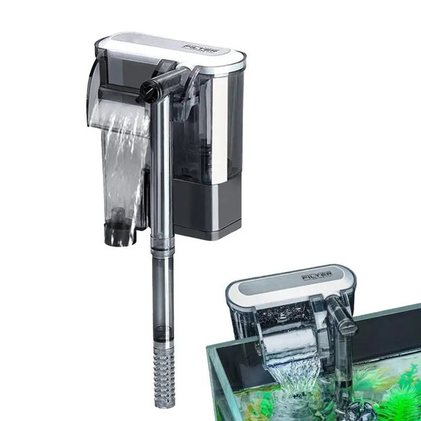 Fish Tank Filter Aquarium Pumps & Filters Small Fish Tank Filter With Adjustable Flow Quiet And Efficient For Fish Tanks And