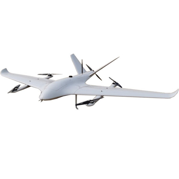2 Hours Flying time fixed wing VTOL UAV for Surveillance and Mapping