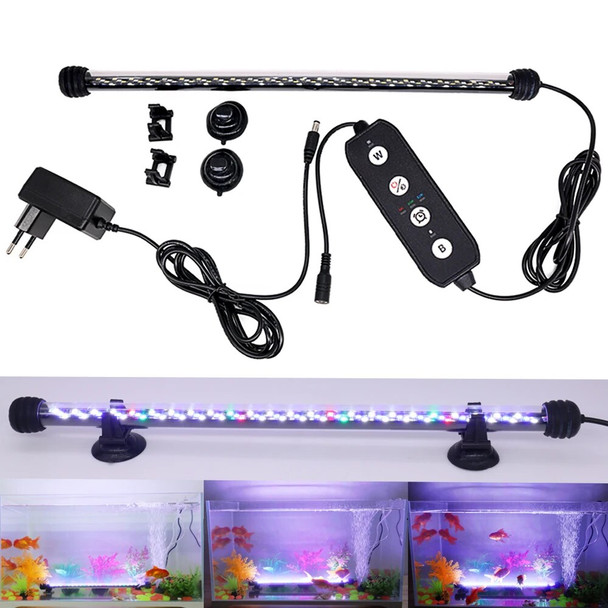 Aquarium Lighting LED Diving Light 90-260V Fish Tank Plant Growth Decorative Ornamental Lights 17-58CM 5-12W IP68 2835 Chips