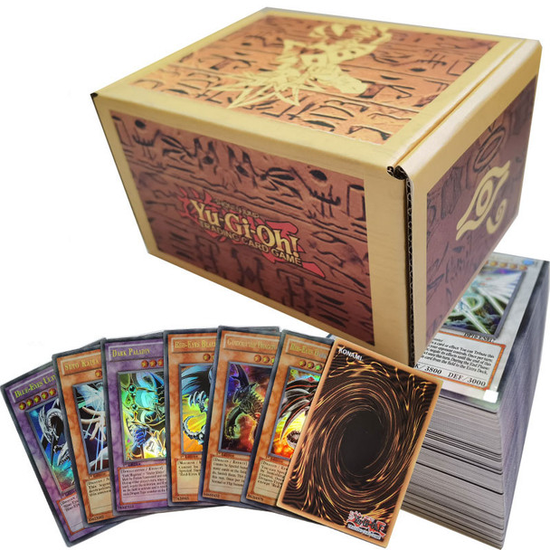 YUGIOH English Card A Card Game Match Card Collection Japanese Anime Trading Card Pack Table Toys Birthday Present