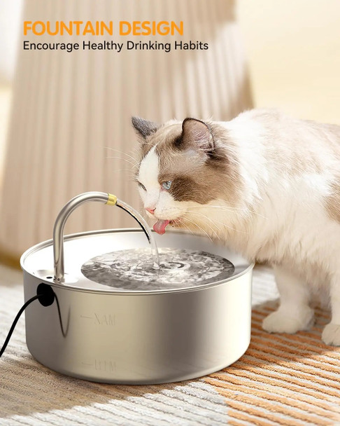 stainless steel feeding and watering supplies for dogs and cats